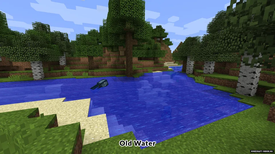 Old Lighting & Old Water — Minecraft resurs pak, rasm 6