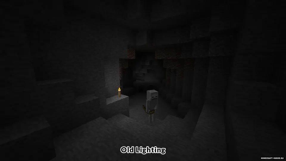 Old Lighting & Old Water — Minecraft resurs pak, rasm 7