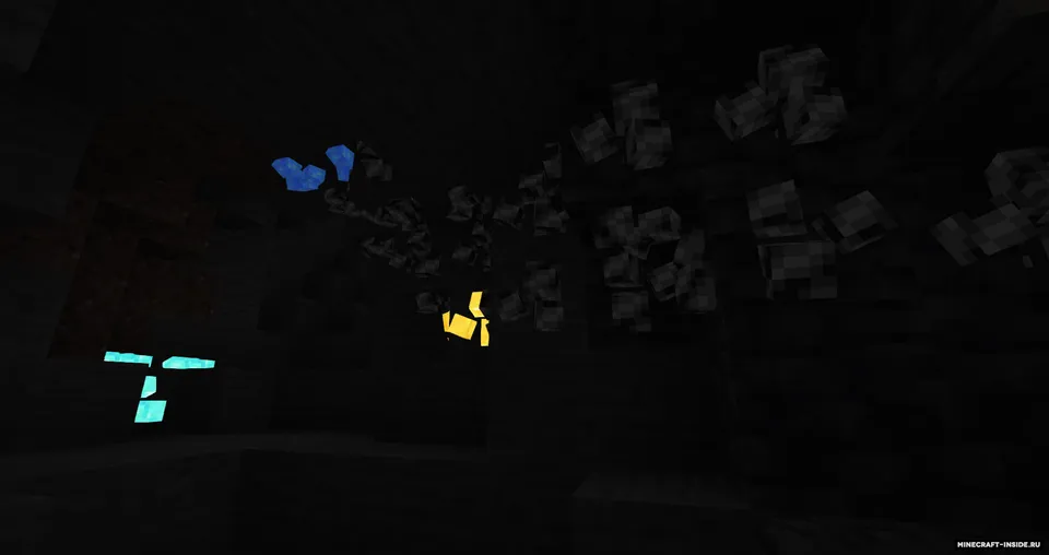 Better 3D Ores — Minecraft resurs pak, rasm 4
