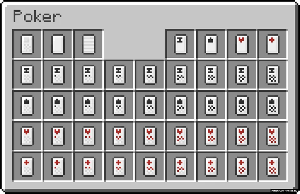 MineCards — Minecraft resurs pak, rasm 2