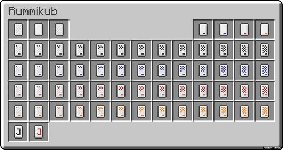 MineCards — Minecraft resurs pak, rasm 4