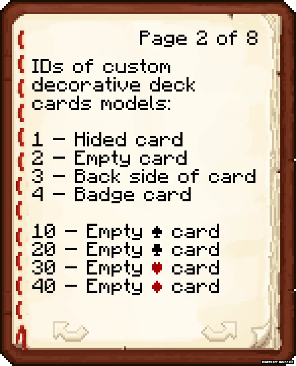MineCards — Minecraft resurs pak, rasm 6