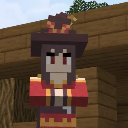 Megumin Witches — Minecraft resurs pak, rasm 1