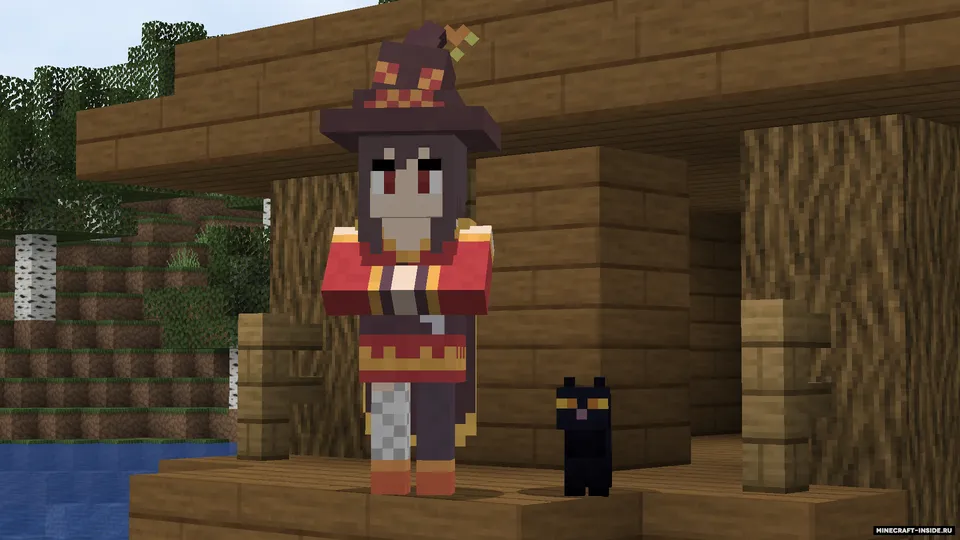 Megumin Witches — Minecraft resurs pak, rasm 2