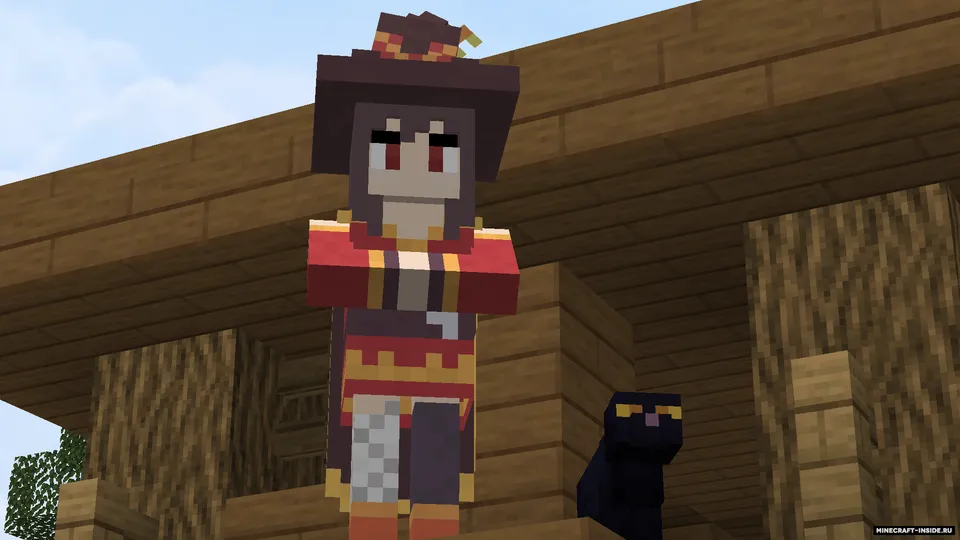 Megumin Witches — Minecraft resurs pak, rasm 3