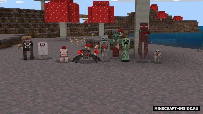 Adapted Mobs — Minecraft resurs pak, rasm 8