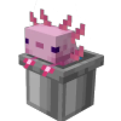 Alittl Axolotl — Minecraft resurs pak, rasm 1
