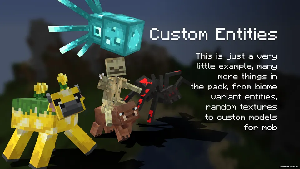 Default Rebuild — Minecraft resurs pak, rasm 8