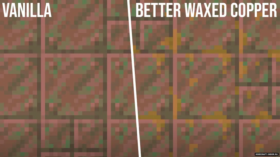 Better Waxed Copper — Minecraft resurs pak, rasm 3