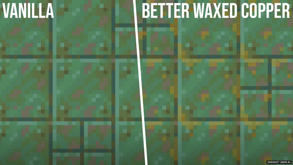 Better Waxed Copper — Minecraft resurs pak, rasm 4