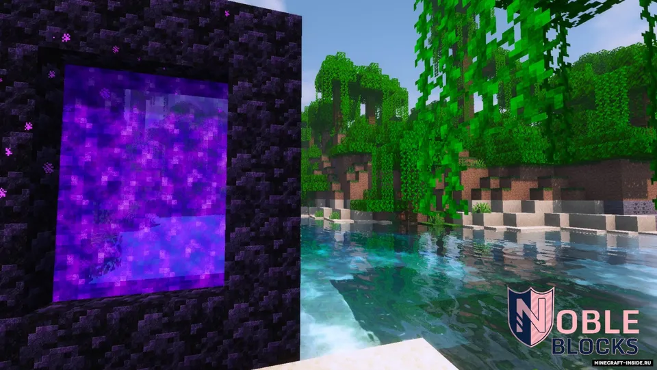 Noble Blocks — Minecraft resurs pak, rasm 2