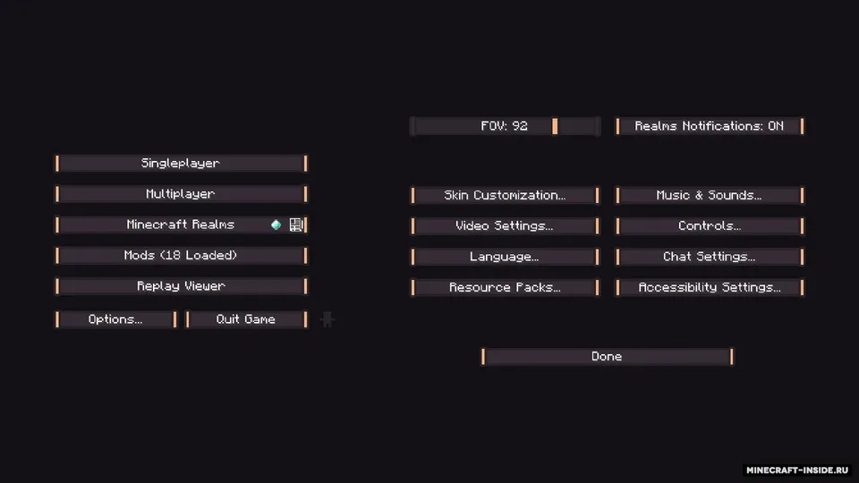 UWU gui — Minecraft resurs pak, rasm 5