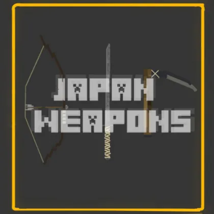 Japan weapons — Minecraft resurs pak, rasm 1