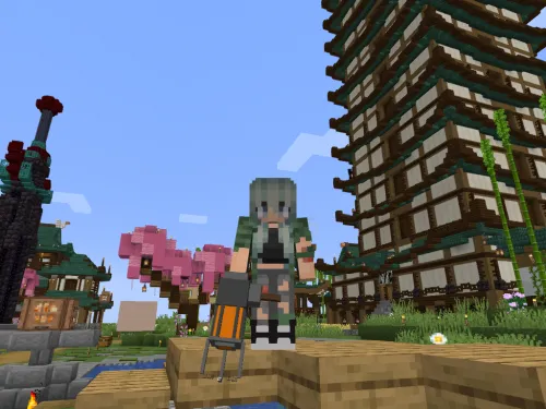 Gravity Bow 1.5 — Minecraft resurs pak, rasm 1
