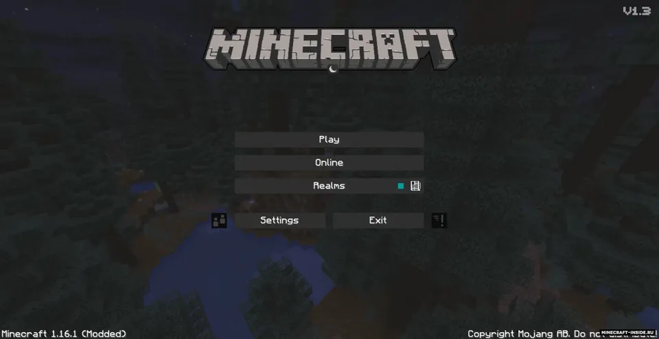Night Mode — Minecraft resurs pak, rasm 2