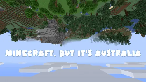 Minecraft, but it's Australia — Minecraft resurs pak, rasm 1