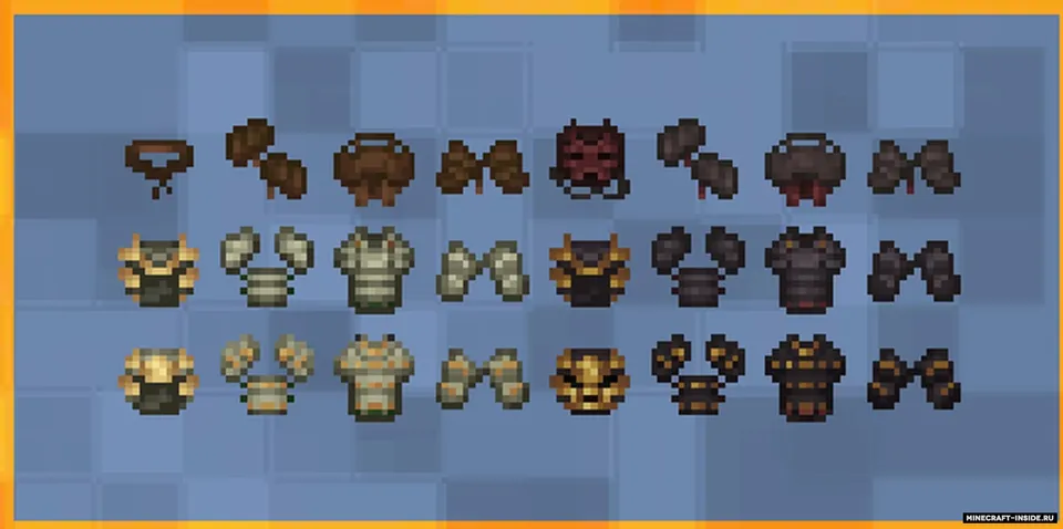 Samurai Gear — Minecraft resurs pak, rasm 4