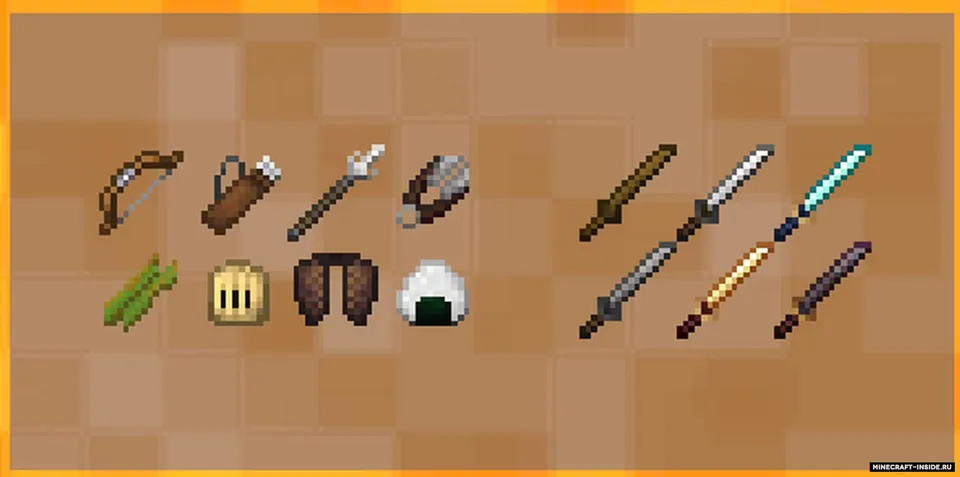 Samurai Gear — Minecraft resurs pak, rasm 5