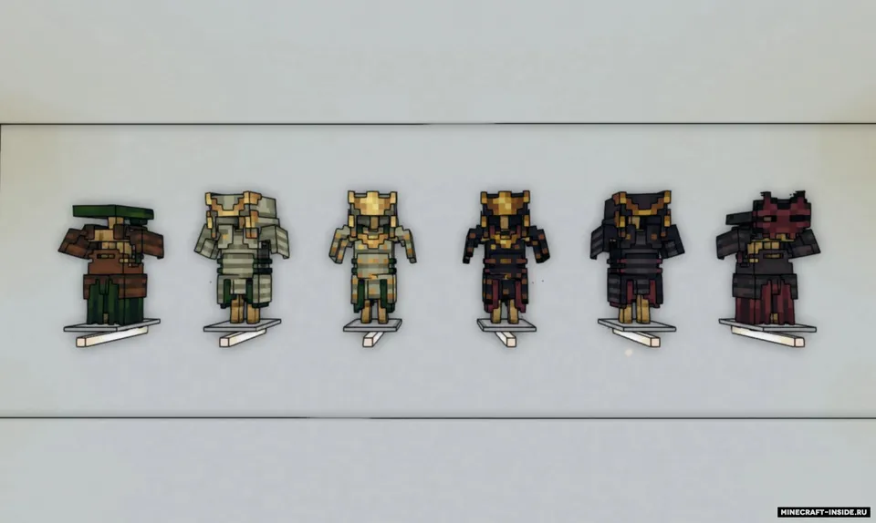 Samurai Gear — Minecraft resurs pak, rasm 6