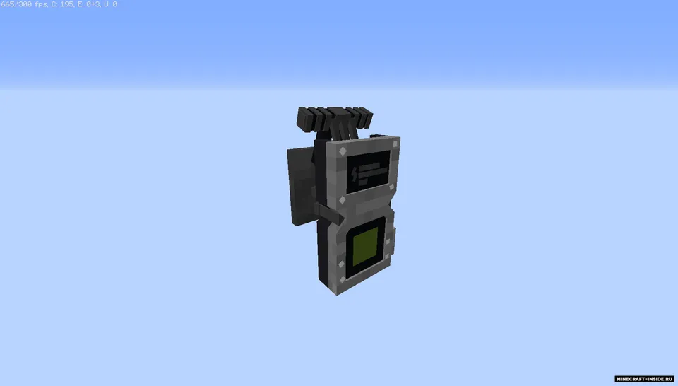 SCP Unity Button — Minecraft resurs pak, rasm 4