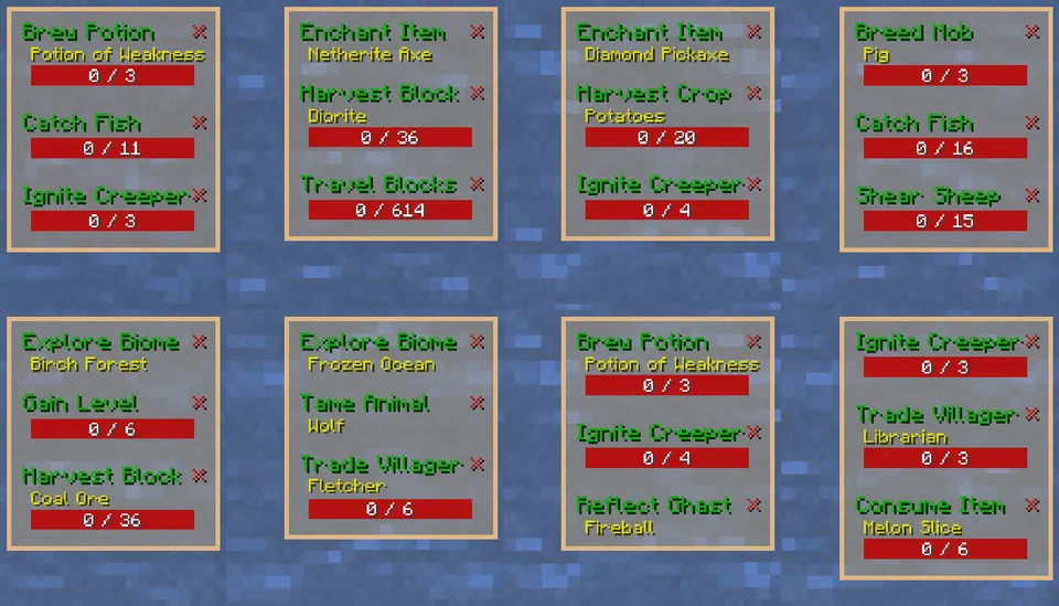 Daily Quests — Minecraft mod, rasm 2