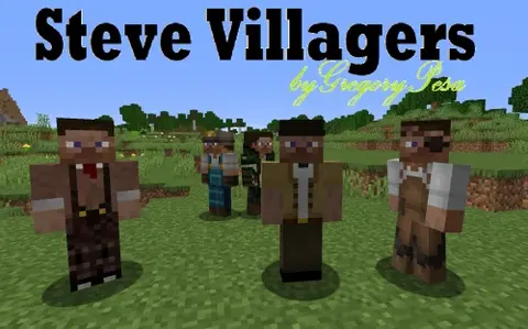 Steve Villagers by GregoryPesa