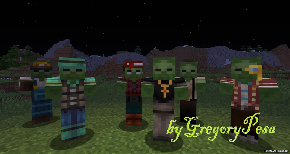 Steve Villagers by GregoryPesa — Minecraft resurs pak, rasm 3