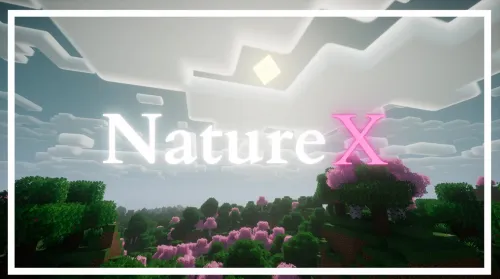 Nature X — Minecraft resurs pak, rasm 1