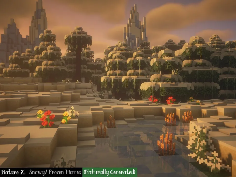Nature X — Minecraft resurs pak, rasm 5
