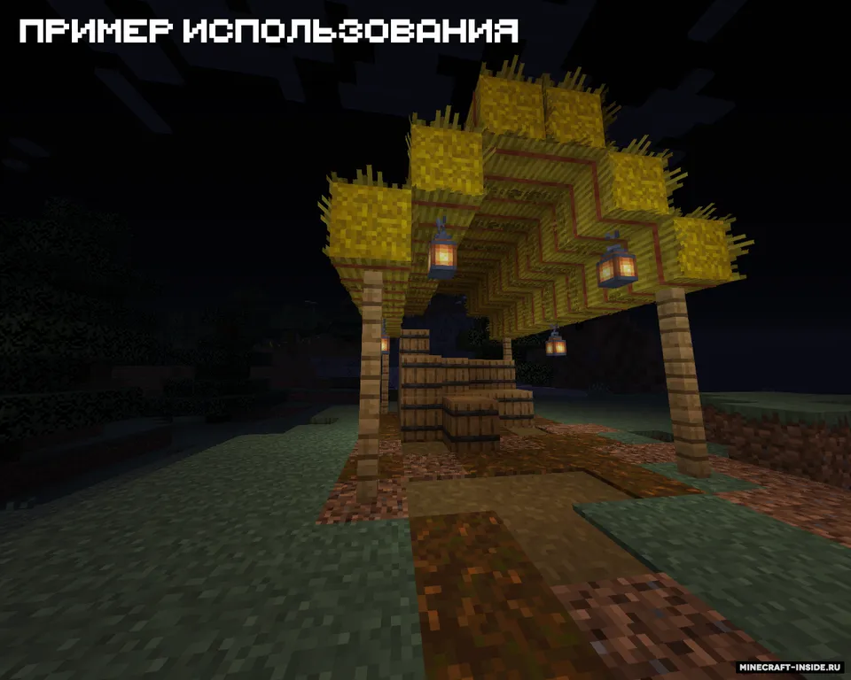 Better Hay Block — Minecraft resurs pak, rasm 3