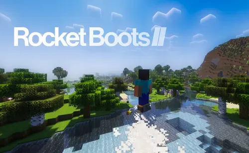 Rocket Boots II — Minecraft mod, rasm 1