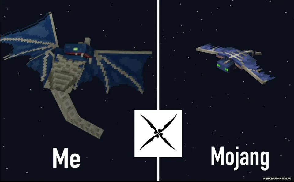 Better Phantom Model — Minecraft resurs pak, rasm 2