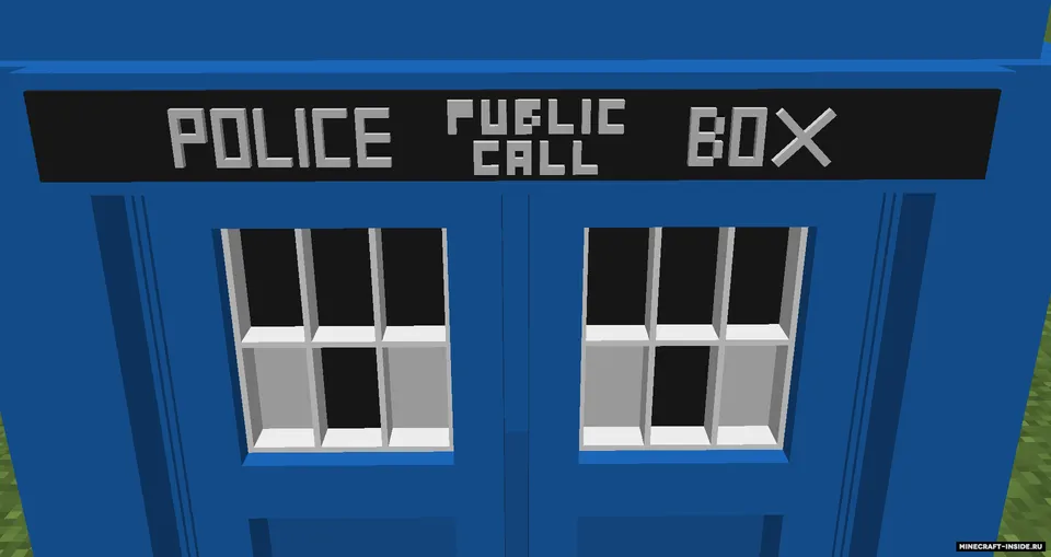 Tardis - 3D Model — Minecraft resurs pak, rasm 4