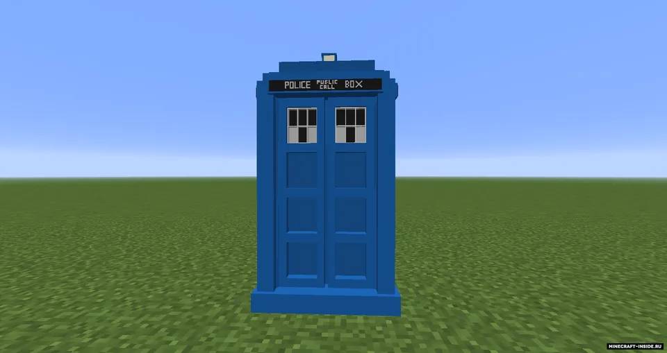 Tardis - 3D Model — Minecraft resurs pak, rasm 5