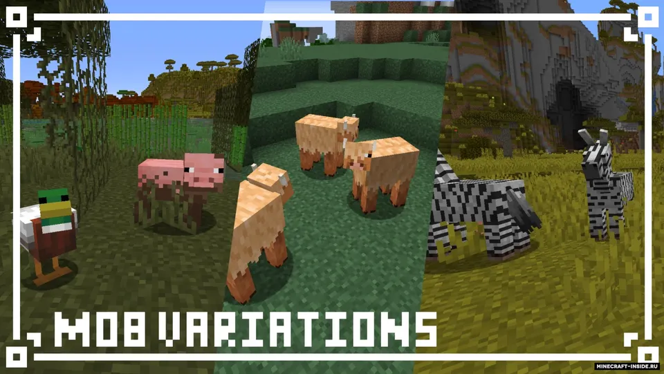 Biomes+ — Minecraft resurs pak, rasm 7