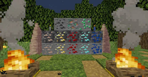 Return Old Ores — Minecraft resurs pak, rasm 1