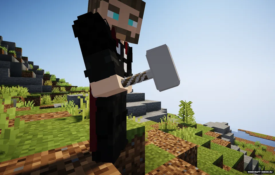 Gromsekira va Thor'ning Mjolniri — Minecraft resurs pak, rasm 2