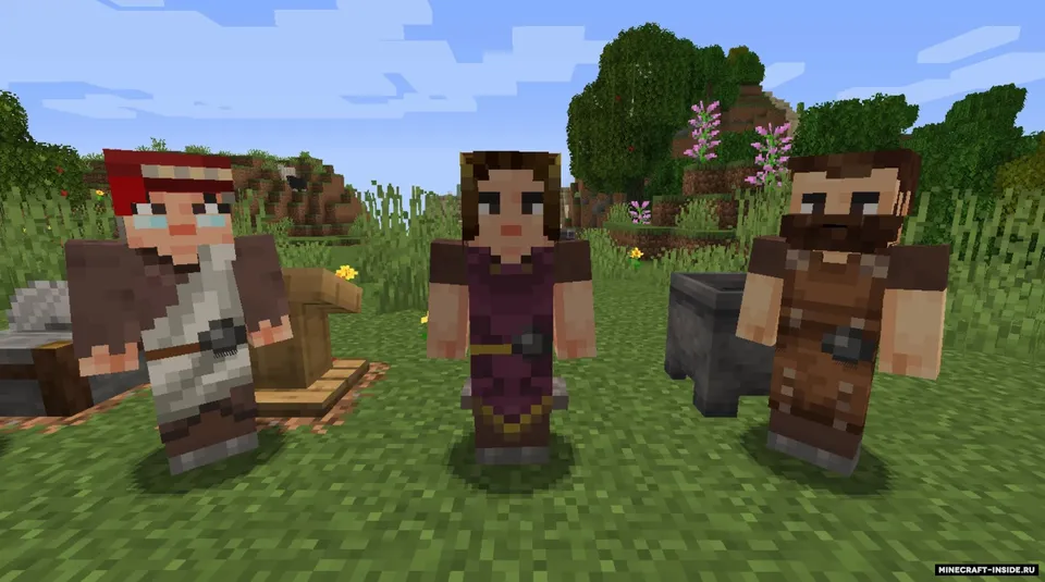 Human/Player Villagers — Minecraft resurs pak, rasm 2
