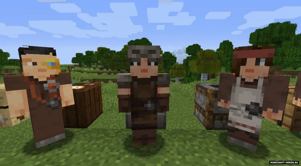 Human/Player Villagers — Minecraft resurs pak, rasm 4