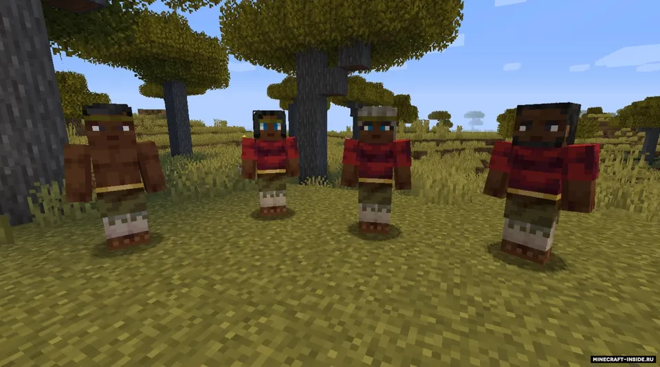 Human/Player Villagers — Minecraft resurs pak, rasm 6