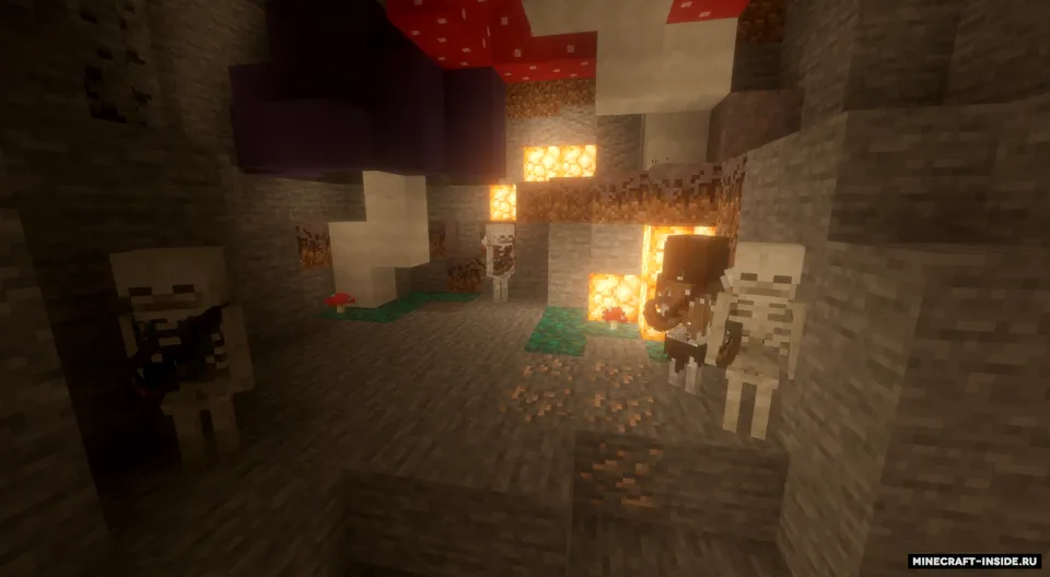 Skeletons 505 — Minecraft resurs pak, rasm 3
