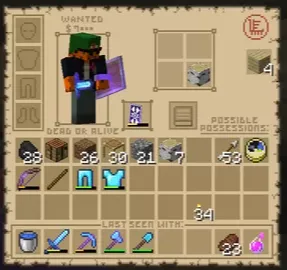 Wild West GUI — Minecraft resurs pak, rasm 2