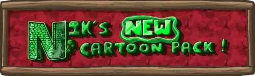 Nik's New Cartoon — Minecraft resurs pak, rasm 1