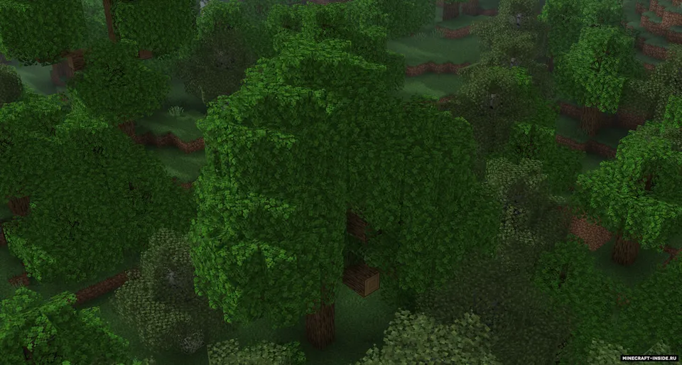 Rotating Leaves — Minecraft resurs pak, rasm 3