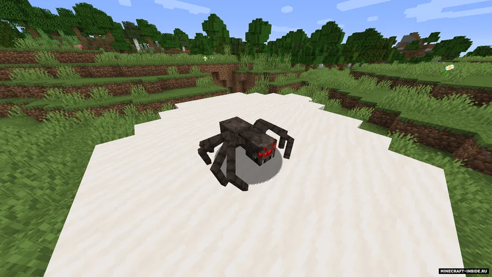 Scary Spider — Minecraft resurs pak, rasm 3