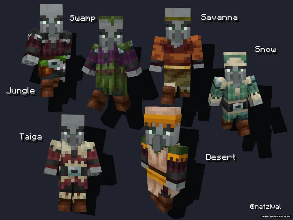 Fresh Pillagers — Minecraft resurs pak, rasm 8