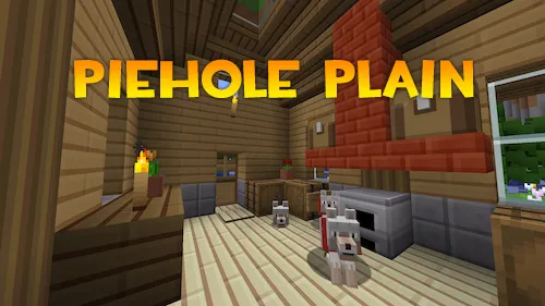 PieHole Plain — Minecraft resurs pak, rasm 1