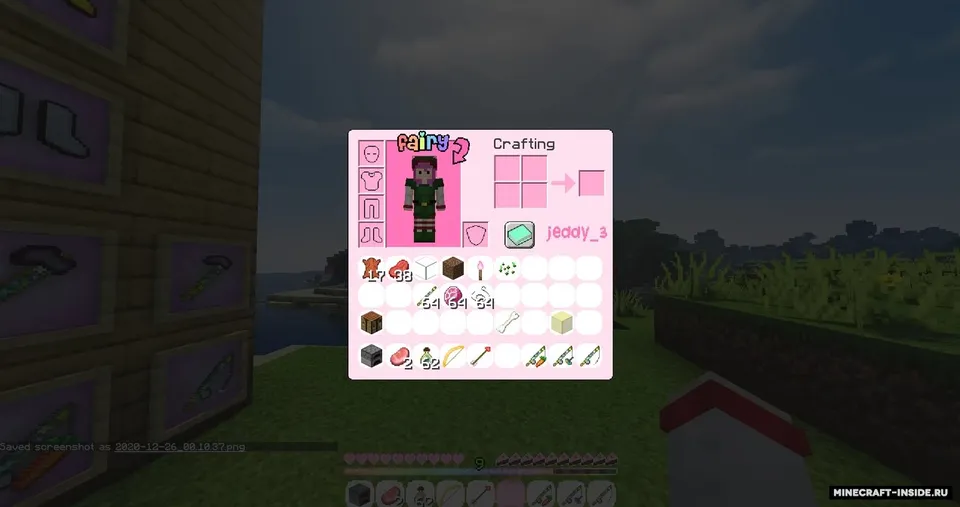 Jed's Fairy Gf — Minecraft resurs pak, rasm 2
