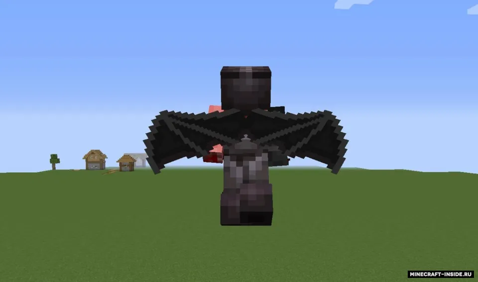 Netherite Dragon's Elytra — Minecraft resurs pak, rasm 2