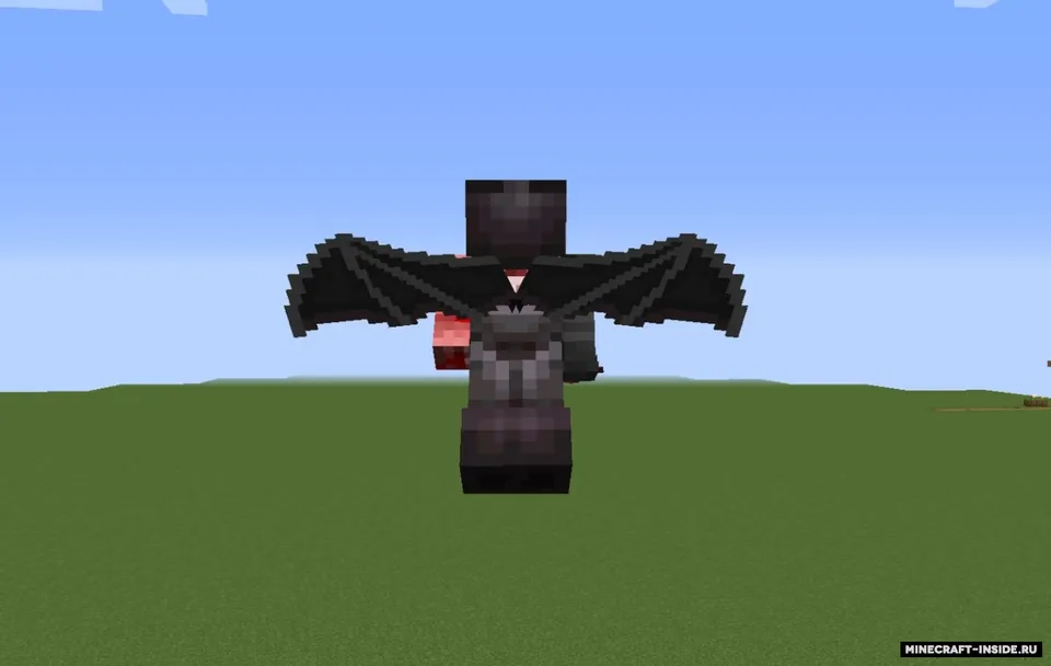 Netherite Dragon's Elytra — Minecraft resurs pak, rasm 3